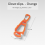Khaki Portable Gloves Hook Protective Clips 9