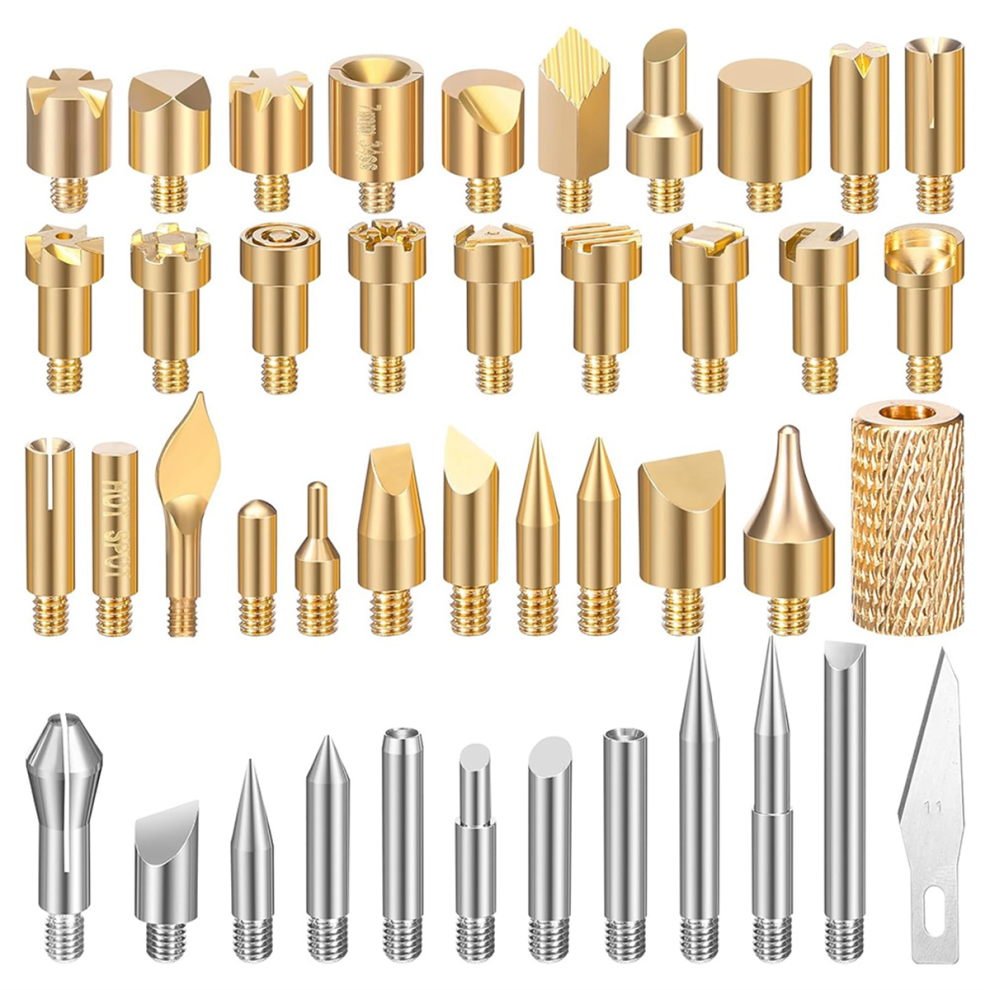 43 Pieces Wood Burning Tip Set Tips 4852874568584