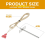 4inch Temperature Probe,Small Temp Sensor Probe 3