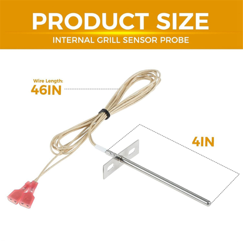 4inch Temperature Probe,Small Temp Sensor Probe 2