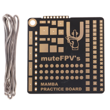 DIY Soldering Practice Board for FPV Beginner New Pilots 49x49x1.6mm