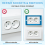 Electrical Box Extender,Single Gang Receptacle Outlet Extenders 4