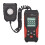 TASI Digital Light Meter Illuminance Lux Meter with Record Function LCD Display 0~200,000 Measurement Range Flexible Sensor Light Tester fo 3