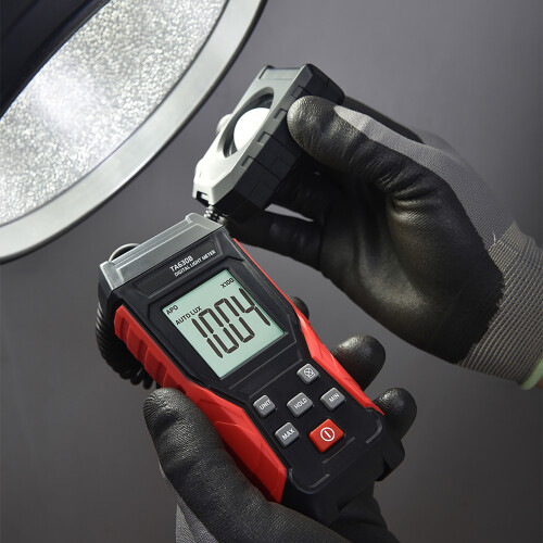 TASI Digital Light Meter Illuminance Lux Meter with Record Function LCD Display 0~200,000 Measurement Range Flexible Sensor Light Tester fo