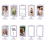 Double Sided Standing Picture Frames 2 Side Pedestal 2