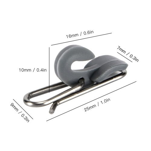 10pcs / 20pcs Impact Hook Release Clips Bait Clips Fishing Accessories 2