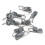 10pcs / 20pcs Impact Hook Release Clips Bait Clips Fishing Accessories 9