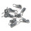 10pcs / 20pcs Impact Hook Release Clips Bait Clips Fishing Accessories 6