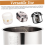 Stainless Steel Rice Cooker Inner Pot 5L,with Scale 8
