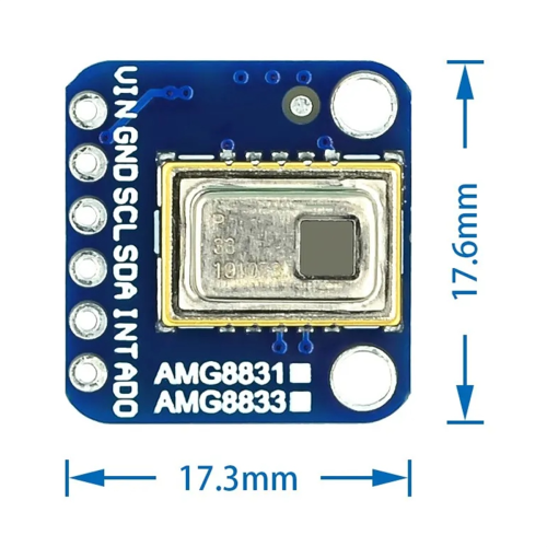 AMG8833 IR 8x8 termisk bildsensormatris temperatursensormodul 2