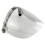 Open Face Helmet Visor Motorcycle Helmet Bubble Lens 3-Snap Bubble Wind  Visor 4