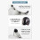 Open Face Helmet Visor Motorcycle Helmet Bubble Lens 3-Snap Bubble Wind  Visor 8