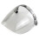 Open Face Helmet Visor Motorcycle Helmet Bubble Lens 3-Snap Bubble Wind  Visor 3