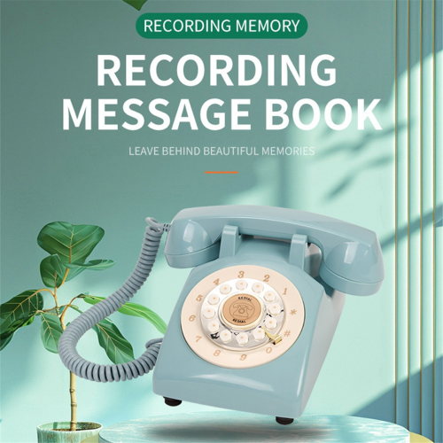 Audio Message Book Telephone Wedding Guest Voice Blessing Record D 2