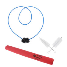 Trumpet Maintenance Cleaning Care Kit Set Including Mouthpiece Brush Valve Brush Flexible Snake Brush Cleaning Cloth