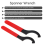 6pcs Coil over Spanner Wrench Set for Suspension System 4