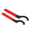 6pcs Coil over Spanner Wrench Set for Suspension System 6