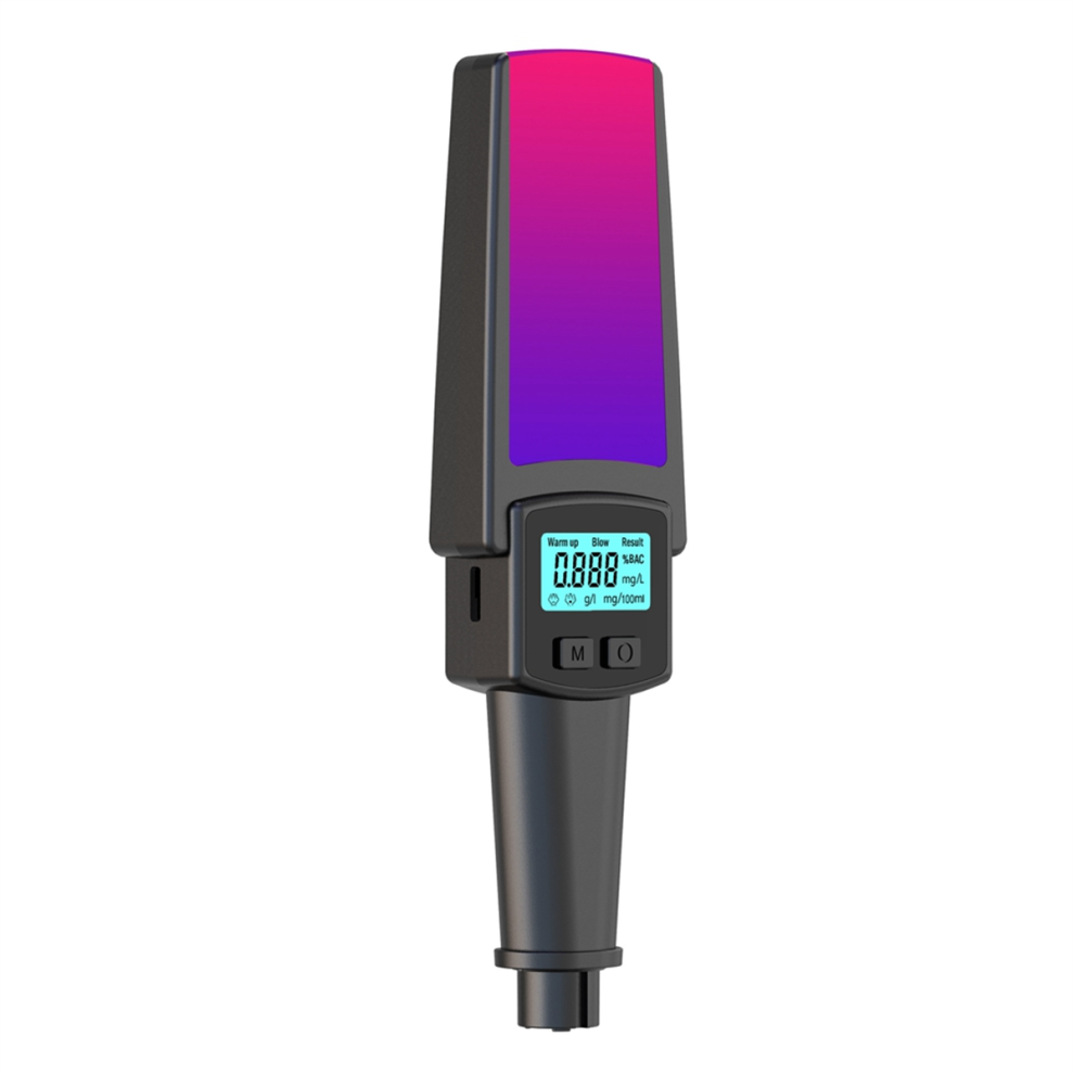2In1 Handheld Breathalyzer Digital Breath Alcohol Tester With Hammer 4852874587974
