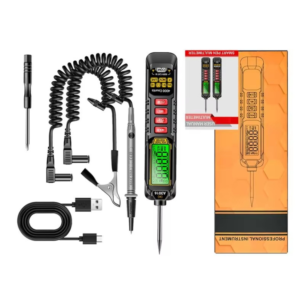 Pen Type Multimeter Voltmeter 4000-Count Detector Voltage 4852874587950