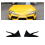 Autocolant decorativ pentru spoilerul lateral al barei frontale pentru A90/A91 4