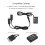 LP-E17 Dual-USB-DC-Kuppler schwarz 210 cm Kabel 7,6 V 5