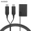 LP-E17 Dual-USB-DC-Kuppler schwarz 210 cm Kabel 7,6 V 2