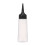 150ml Haarfärbeflasche 21cm x 5,0cm schwarze Schrägspitze 1
