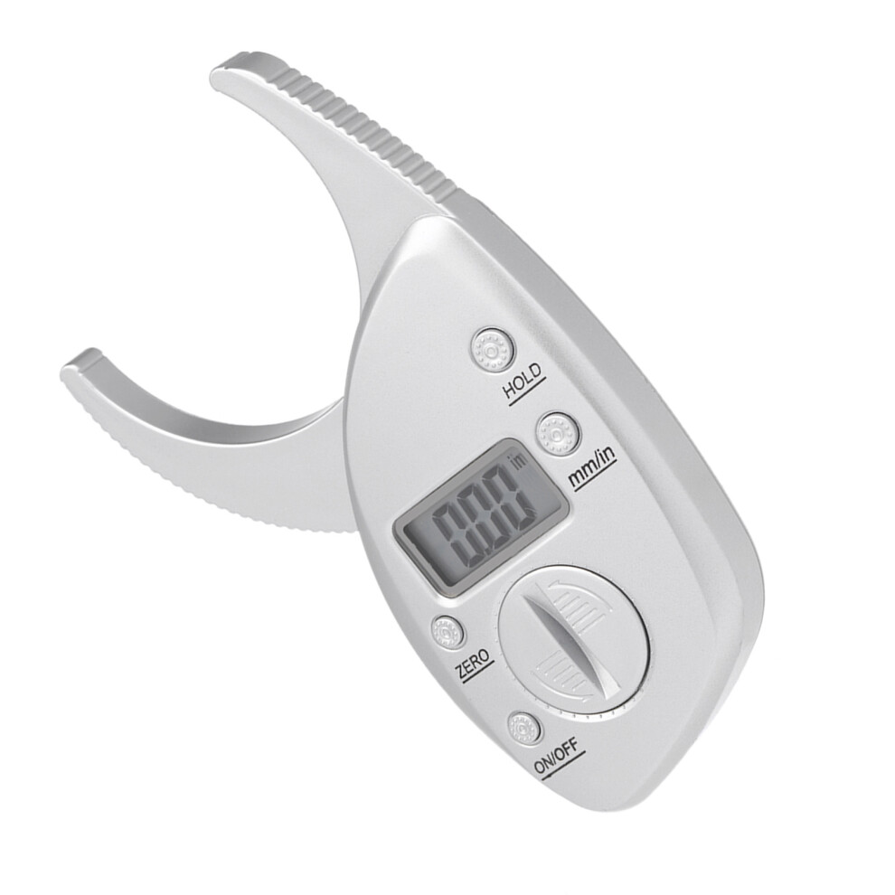 Digital Body Fat Caliper Skinfold Caliper LCD Display Skin Muscle Tester Analyzer Electronic Fat Measure