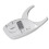 Digitaler Körperfettmesskaliper 0–50 mm, 12  5 cm, Silber 2