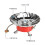 Lixada Silber winddichter Gaskocher 2800 W 20,5  9 cm 11