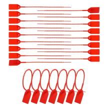 500 buc. sigilii din plastic anti-tamper, bucle din plastic de tip Zip pentru stingătoare