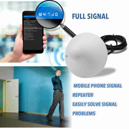 Mobile Signal Repeater LCD Display Wide Coverage 900/1800/2100MHz Tri Band Amplifier