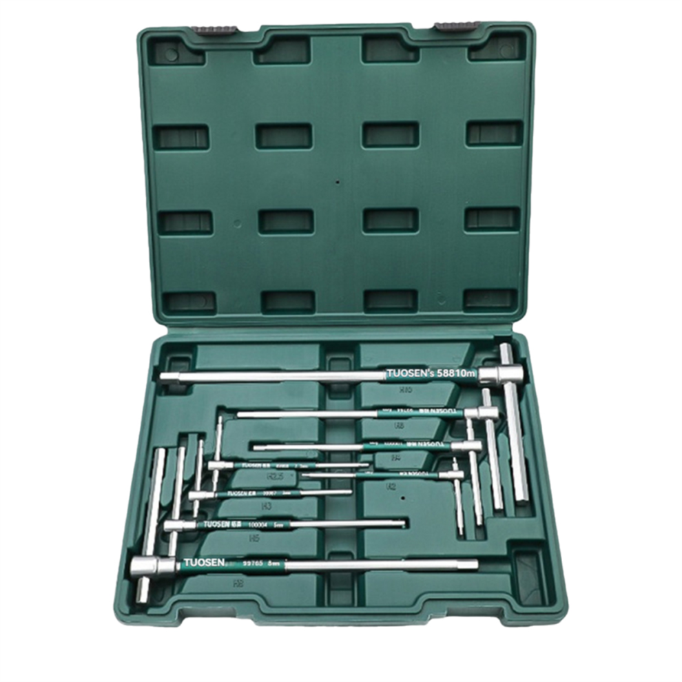 Tuosen 8Pc -Handle Hex Wrench Key Spanner 4852874591520