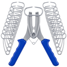 Miter Spring Clamps Kit 20 with Loaded Pliers