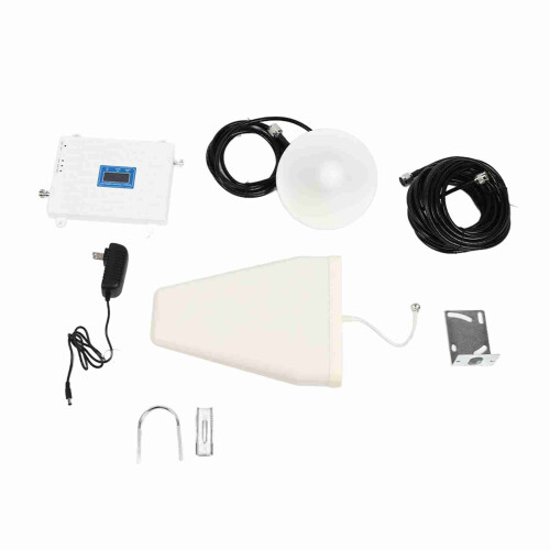 Mobile Signal Repeater LCD Display Wide Coverage 900/1800/2100MHz Tri Band Amplifier 2