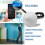 Mobile Signal Repeater LCD Display Wide Coverage 900/1800/2100MHz Tri Band Amplifier 7