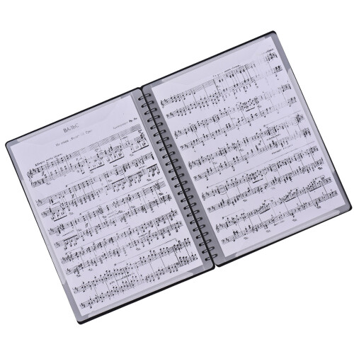 Multifunctional Music Score Holder A4 Size Paper Sheet Document File Organizer Folder with 40 Pockets 1