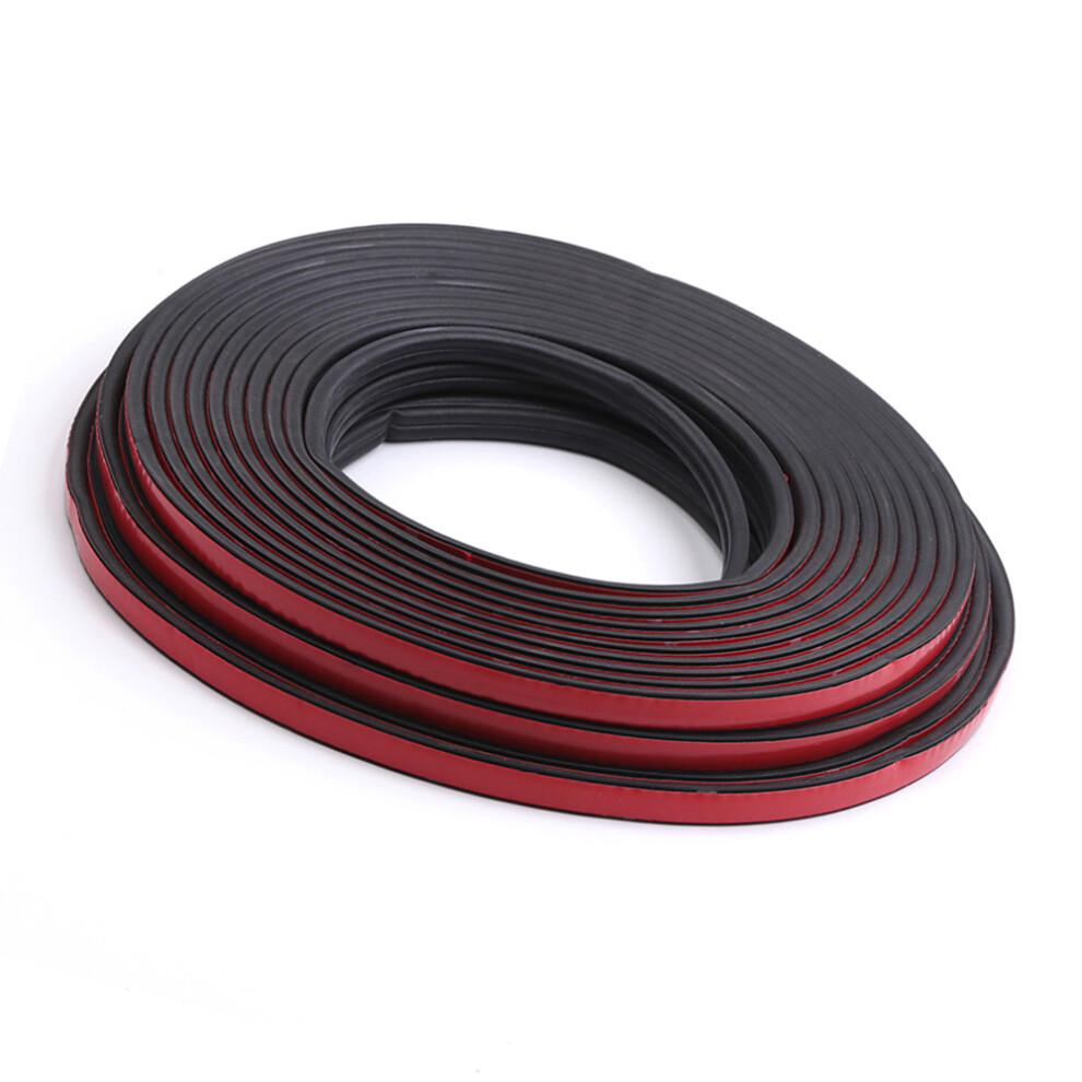 5M Car Door Strips Auto Rubber Seals Sticker Noise Insulation B Shape Weatherstrip Rubber Seals Dustproof Automobiles Interior Accessories 8701324939589