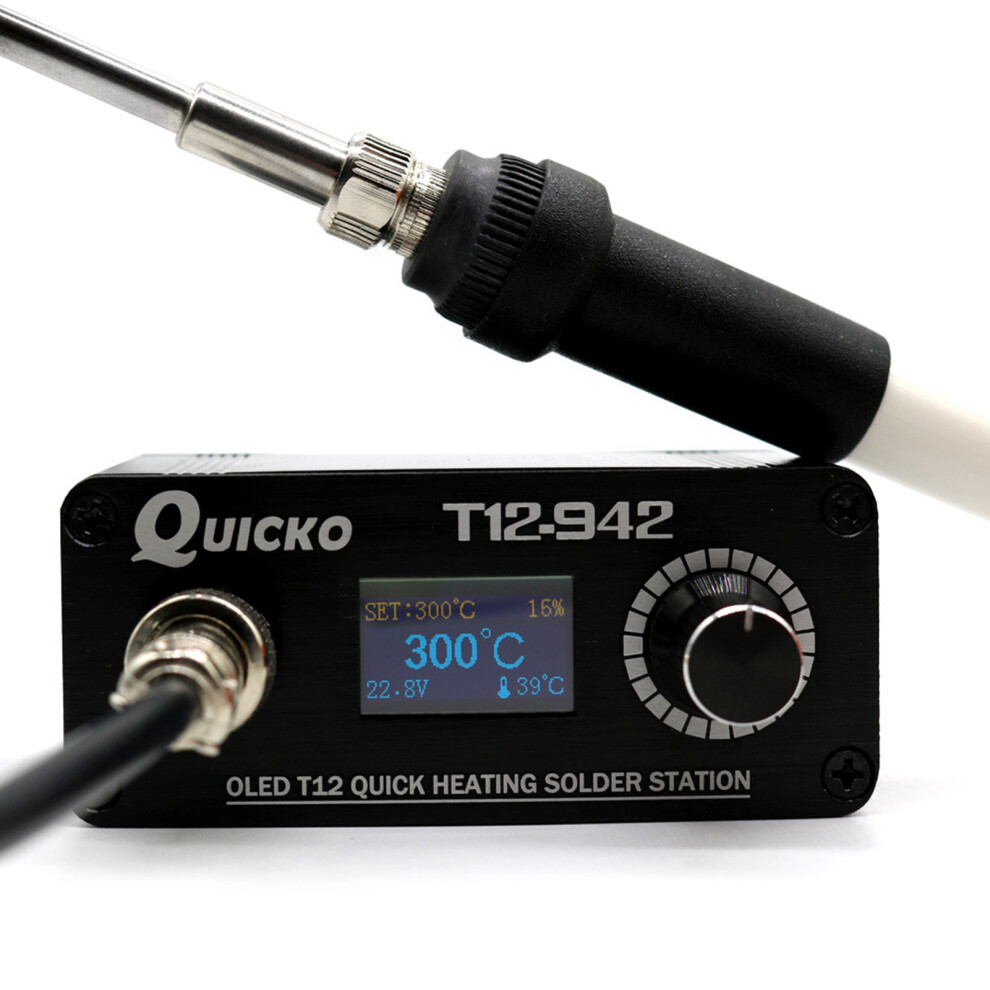 Mini T12-942 Soldering Station Kit Oled Solder Electric Tools Welding Iron Tips Temperature Controller With K-Tips And Handle 9421324940178