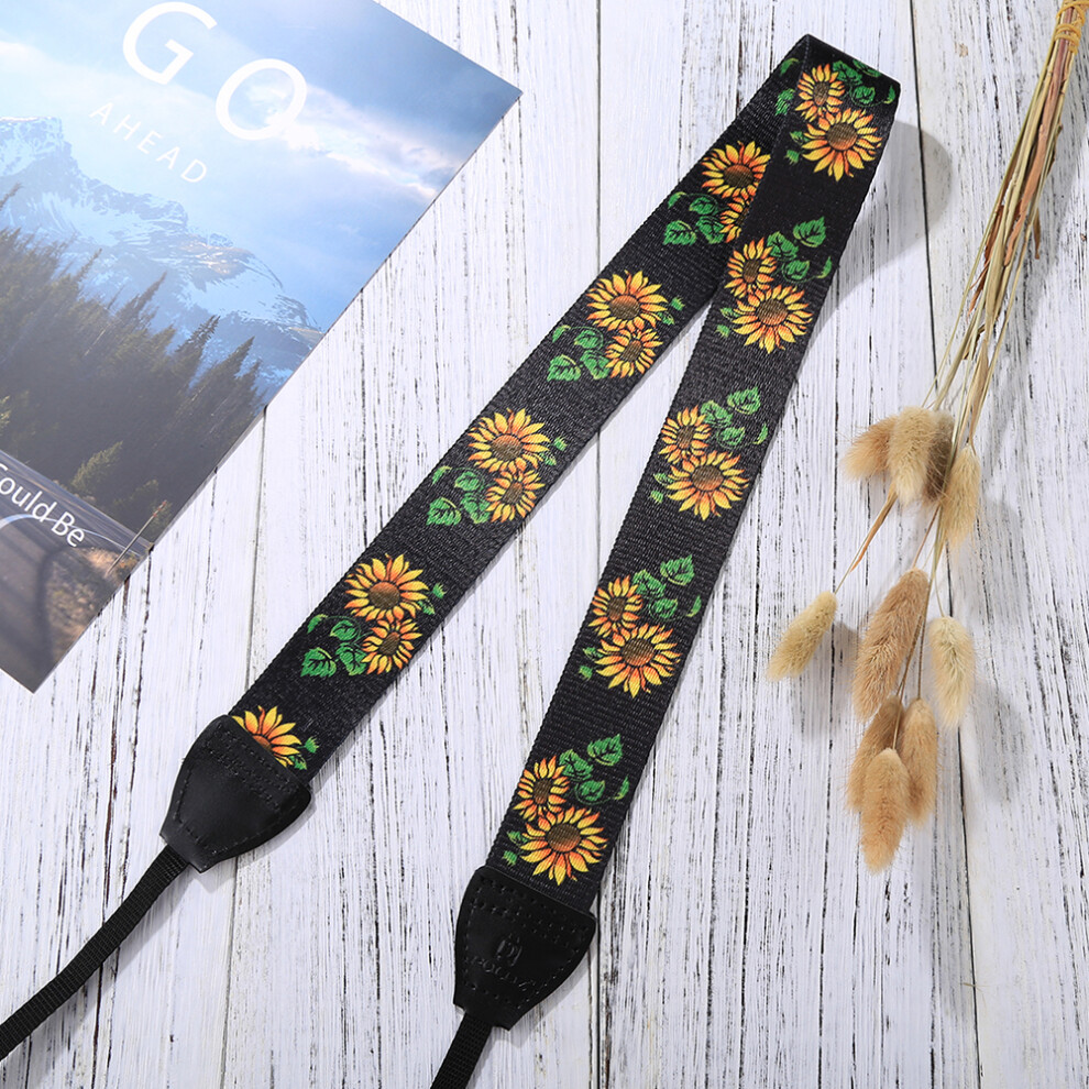 Style Double Cotton Yard Colorful Pattern Shoulder Neck Strap Camera Strap Bags Wristband Replacement For Canon Slr Dslr Cameras 3291324946472