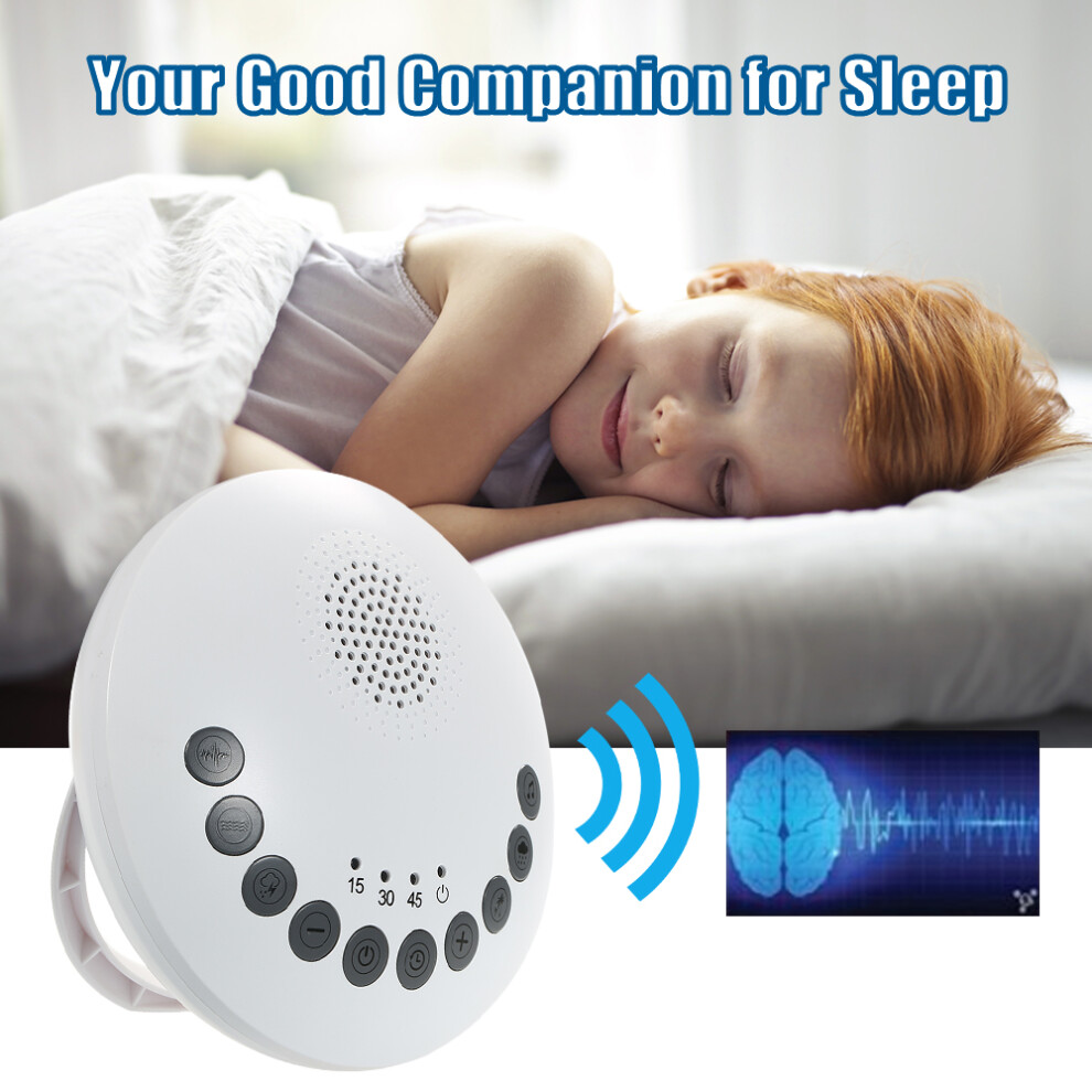 White Noise Sound Machine Sleep Sound Therapy Machine 6 Soothing Sound