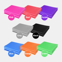 Umweltfreundliche faltbare Yogamatte 68 x 27 Zoll, 4 mm dickes PVC, perfekt für Strandurlaub