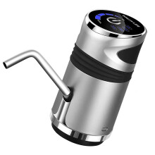 Automatische Wasserpumpe 1500mAh 5V Gallone Silber-Grau