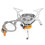Faltbarer winddichter Gaskocher 14,5  9,5 cm Edelstahl 6
