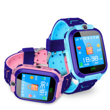Kids Intelligent Phone Watch with SIM Card Slot 1.44 inch Touching Screen Children Smartwatch with GPS Tracking Function Voice Chat Photogr