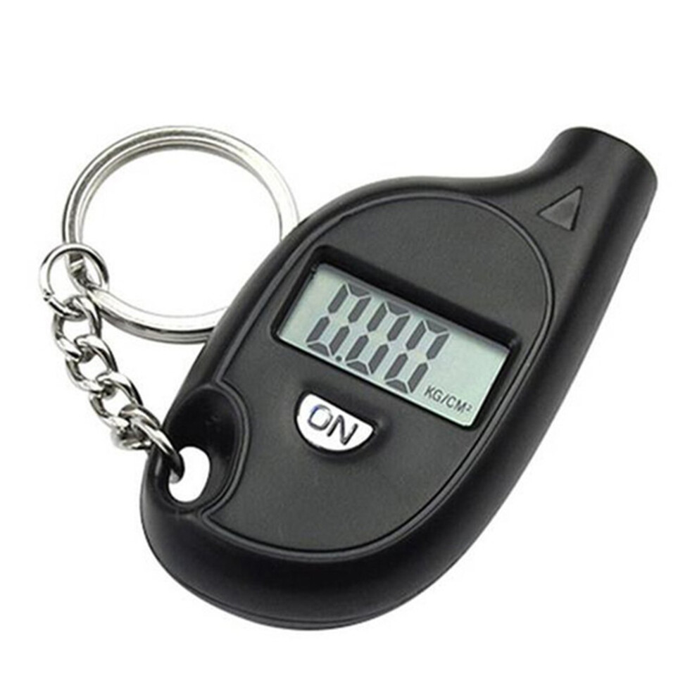 Digital Tire Gauge Tyre Tire Air Pump Pressure Tester Lcd Display 5-150 Psi Auto Power-Off Psi Kpa Bar Kg/Cm2 4 Units Switchable 7681324957503