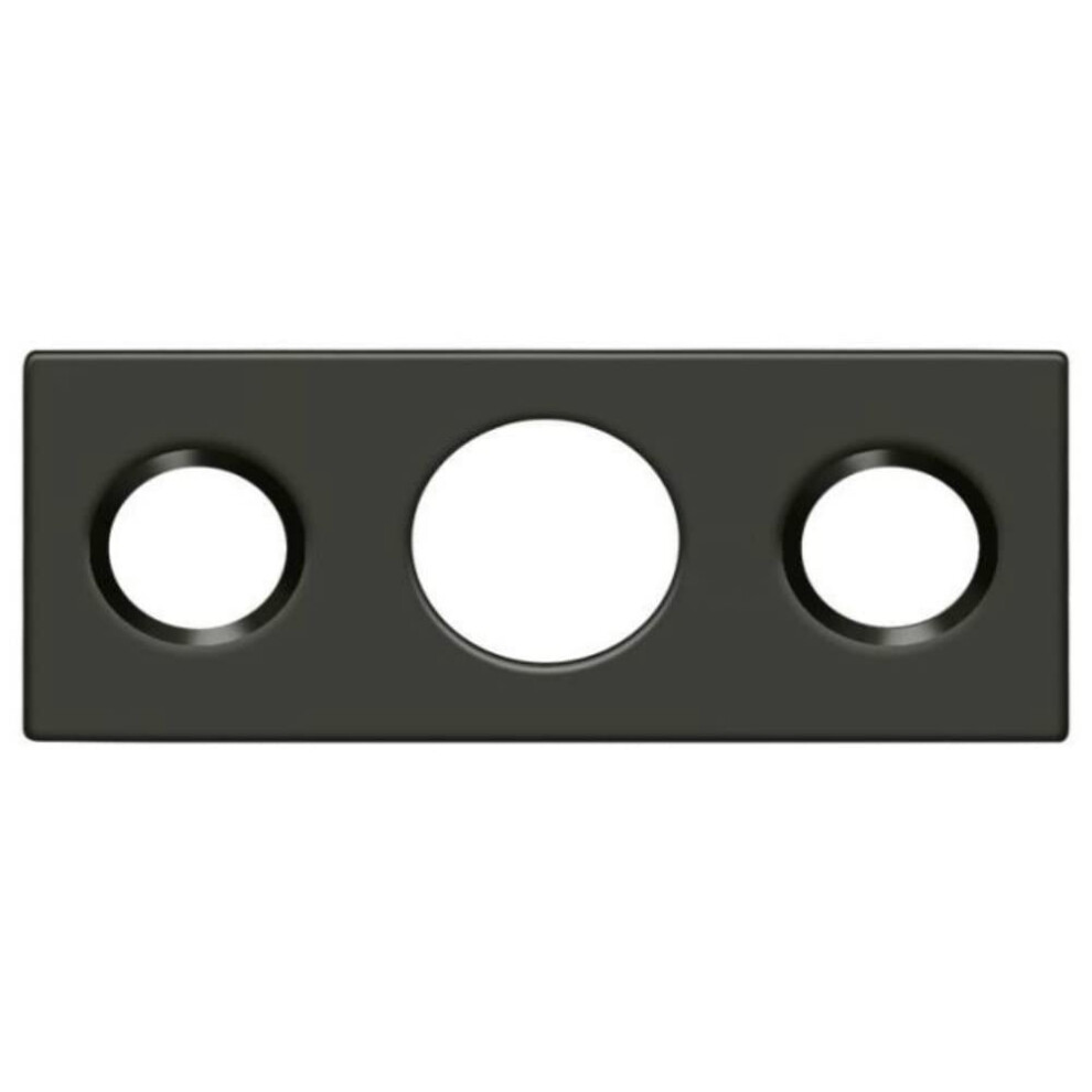 Deltana Sp7fbr10b Strike Plate For 7"""" Flush Bolt Oil Rubbed Bronze 1-1/2"""" X 5/8"""" 760923375004