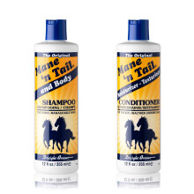 Mane 'n Tail Original Body Shampoo & Moisturizer Texturizer kunto 12 unssia kumpikin vahvemmille pidemmille hiuksille