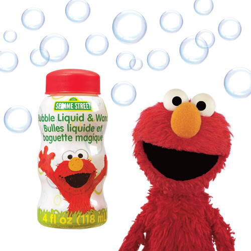 Μικρά Παιδιά Σαπουνόφουσκες Sesame Street 4-ουγγιών με Ράβδο (Συσκευασία 24), Μοντέλο:1800 2