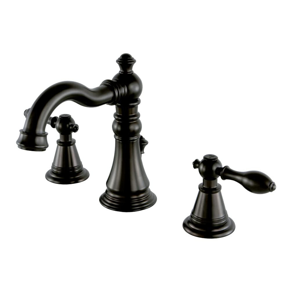 Kingston Brass Fsc1975al English Classic Widespread Lavatory Faucet 5-5/16"""" Spout Reach Oil Rubbed Bronze 663370325847